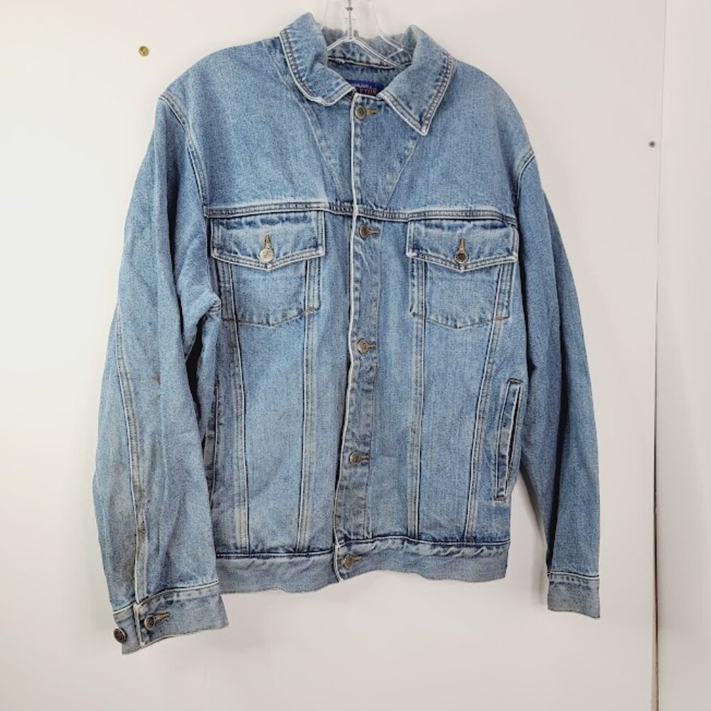 Pendleton Men's Blue Back Graphic Button-Front De… - image 2